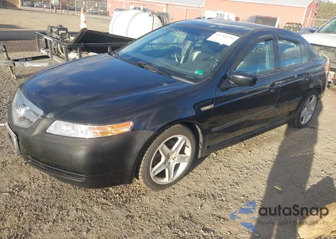 2004 Acura Tl из США, поврежденный, VIN 19UUA66284A046459